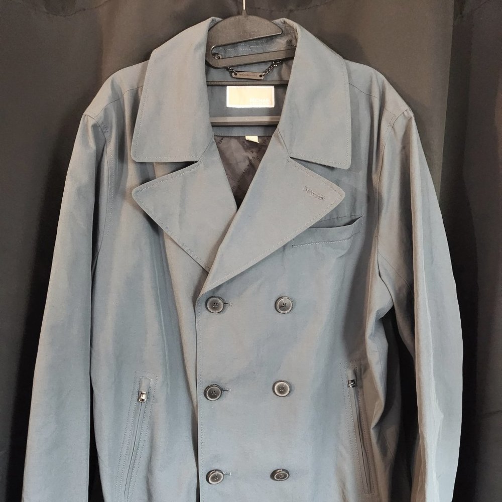Michael Kors Double Breasted Rain Trench Coat